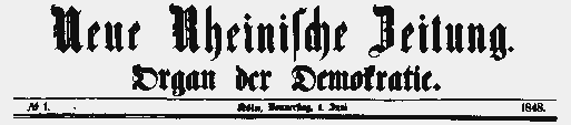 Neue Rheinische Zeitung