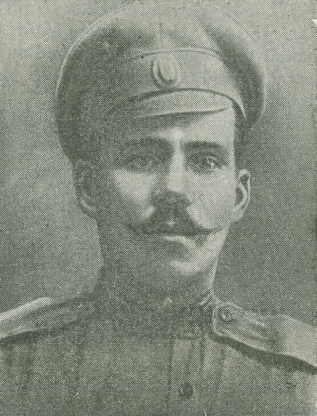 Illustrated portrait of E. N. Sapunov