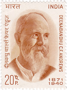 Retrato Charles Freer Andrews- By India Post, Government of India - [1] [2], GODL-India, https://commons.wikimedia.org/w/index.php?curid=75101115