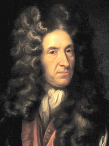 Retrato Daniel Defoe