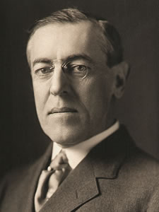 Retrato Thomas Woodrow Wilson - By Harris & Ewing - Cowan's Auctions, Public Domain, https://commons.wikimedia.org/w/index.php?curid=149909993