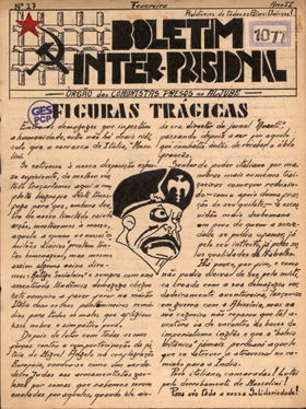 capa Boletim Inter-Prisional - Aljube