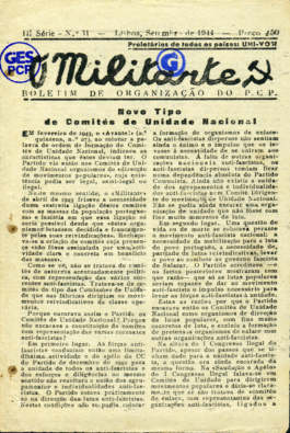 capa O Militante