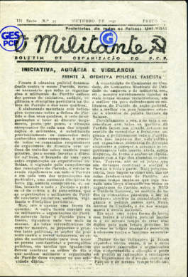 capa O Militante