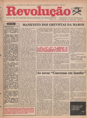 capa do jornal