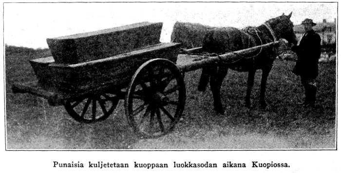 [Punaisia kuljetetaan kuoppaan]